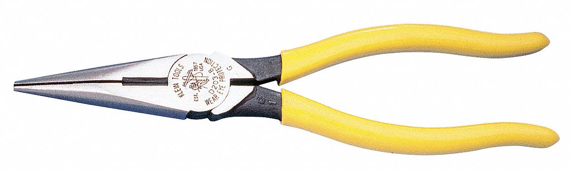 Needle Nose Plier 8-7/16 L Smooth