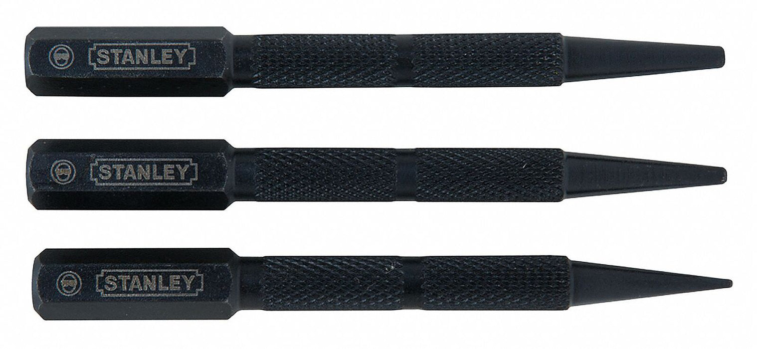 Nail Set Knurled 3 Pc