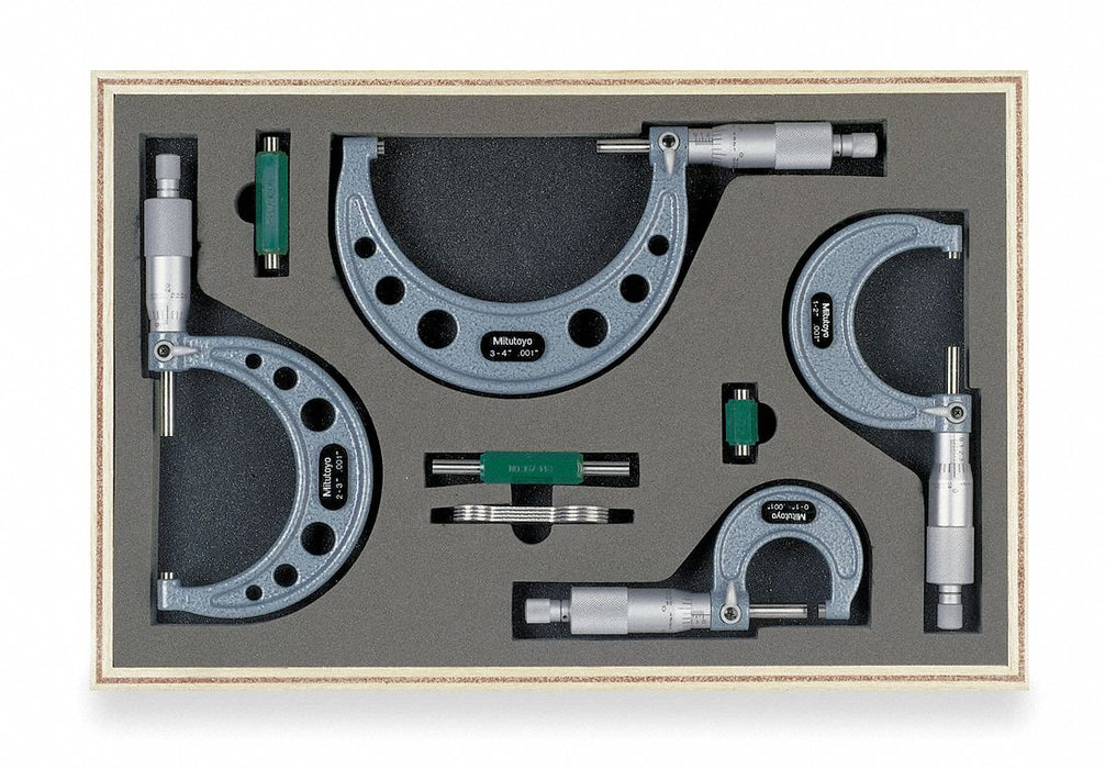 Micrometer Set 0-4 In