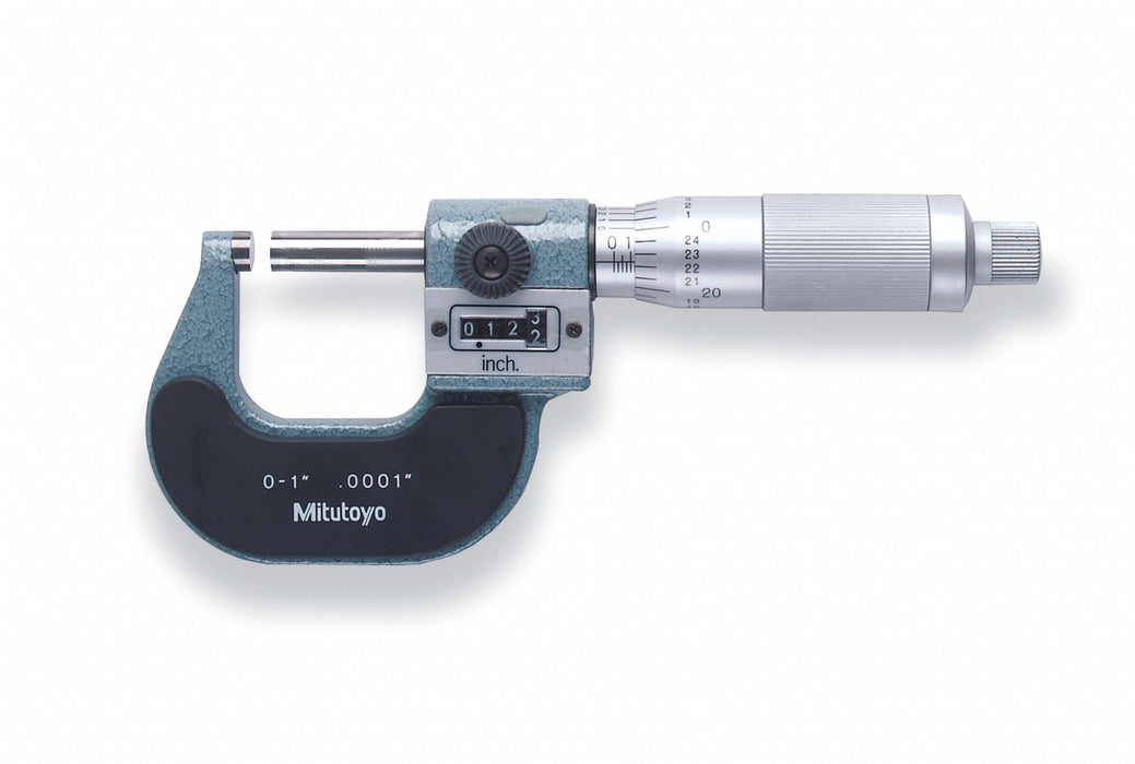 Digital Micrometer 0-1 In Friction