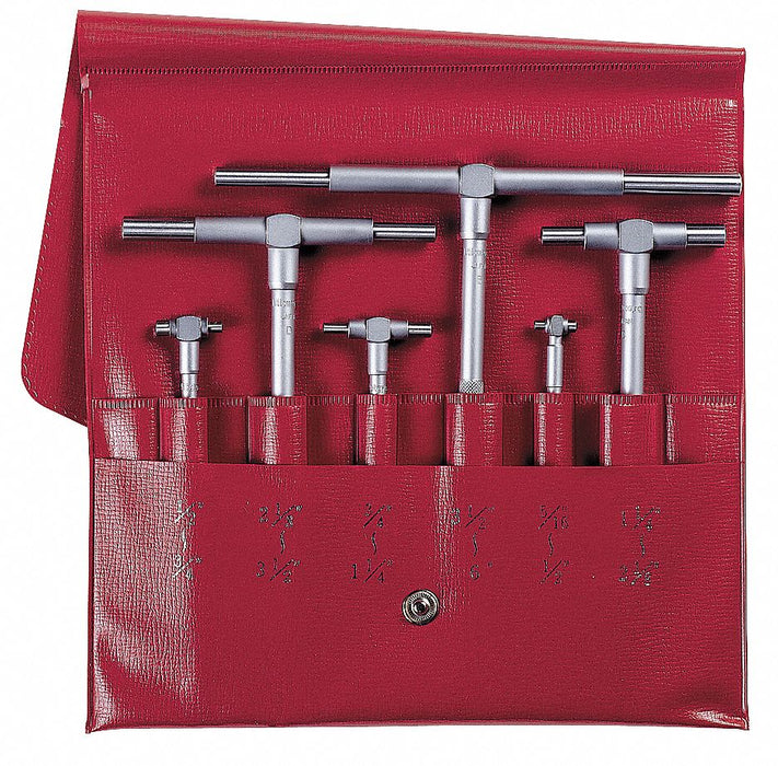 Telescoping Gauge Set Number of Pieces 6