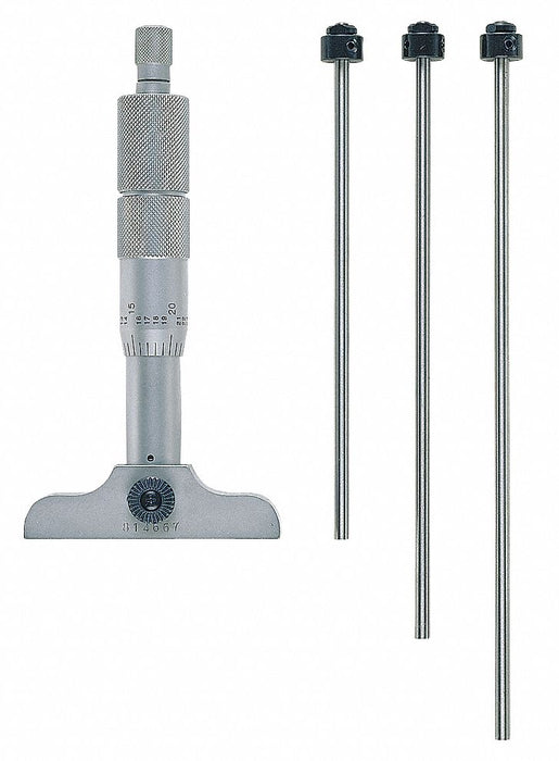 Depth Micrometer 0 to 4 In