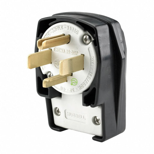 Agl Strt Blade Plug Blk 30 A Stnd 14-30P