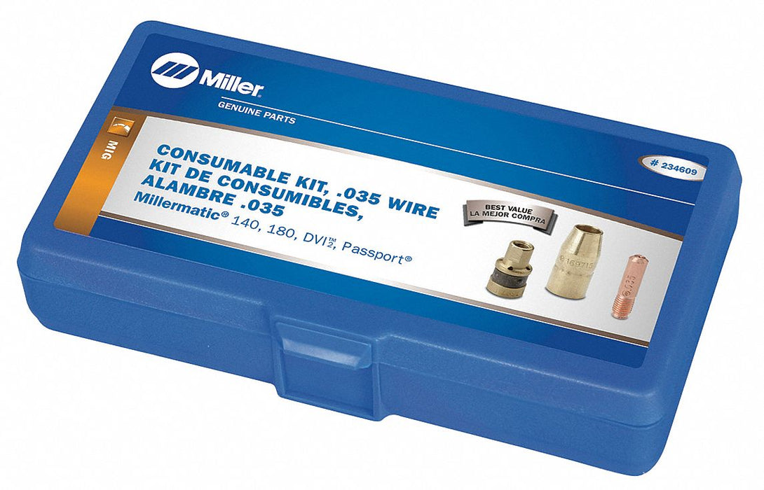 MILLER 12pc MIG Gun Consumables Kit