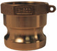 Cam and Groove Adapter 4 Forged Brass