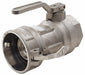 Cam and Groove Coupling 4 Aluminum