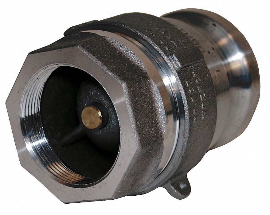 Cam and Groove Adapter 2-1/2 Alum