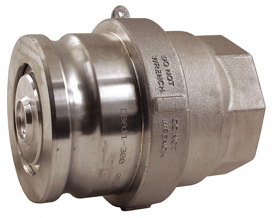 Cam and Groove Adapter 4 Alum Zinc