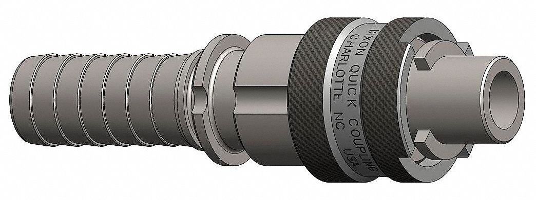 Quick Connect Plug 1/2 Body 3/4 Barb