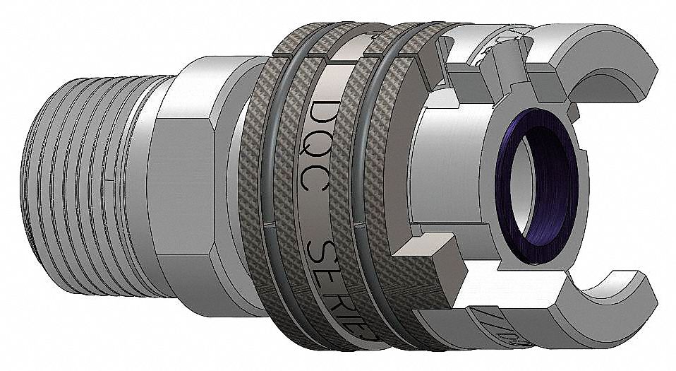 Quick Connect Socket 1/2 Body 3/4 -14
