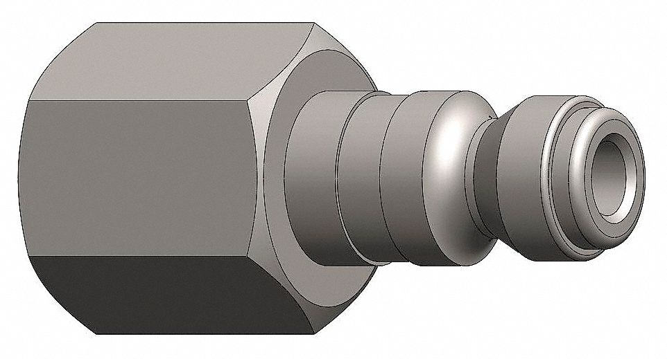 Quick Connect Plug 3/8 Body 1/4 -18