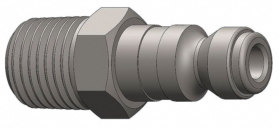 Quick Connect Plug 1/4 Body 3/8 -18