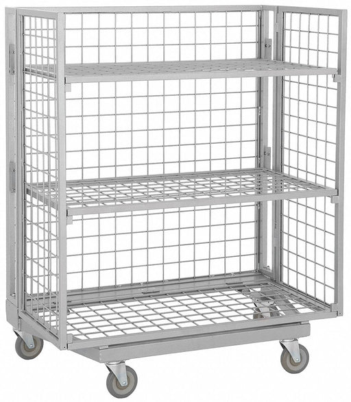 Nesting Wire Cart 25 in W 45-1/2 in L