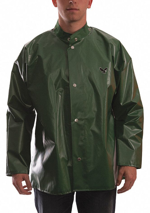 D8969 Rain Jacket Unrated Green M