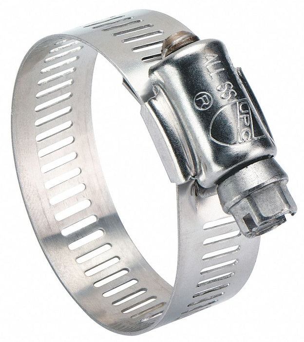 Worm Gear Hose Clamp 9/16 W 3/4 ID PK10
