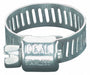 Worm Gear Hose Clamp 5/16 W 1/2 ID PK10
