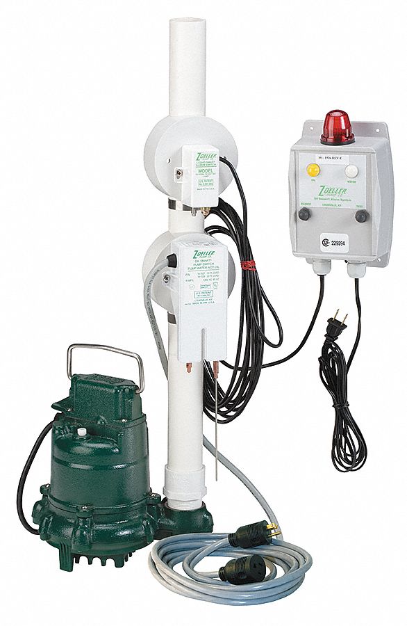 ElevatorSumpPump 15ft 9.7A 115VAC