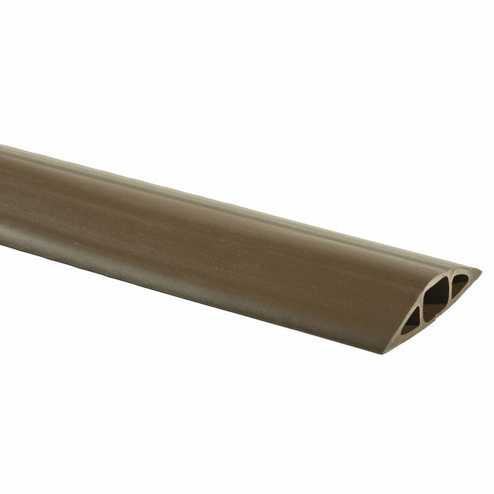 Cable Protector 1 Channel Brown 10 ft L