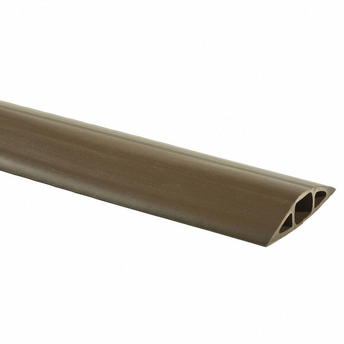 Cable Protector 1 Channel Brown 5 ft L