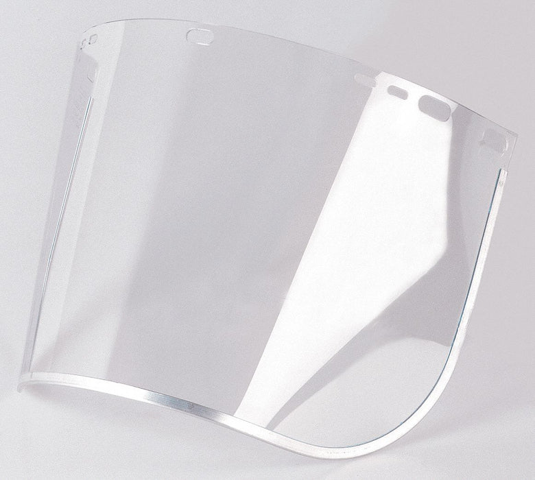 Faceshield Visor Plycrb AlBd Cl 8x15-1/2