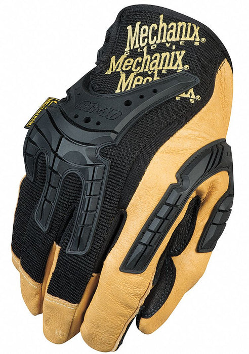 Mechanics Gloves Black/Brown 12 PR