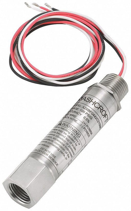 D3841 Pressure Transmitter 0 to 5000 psi 1/2 