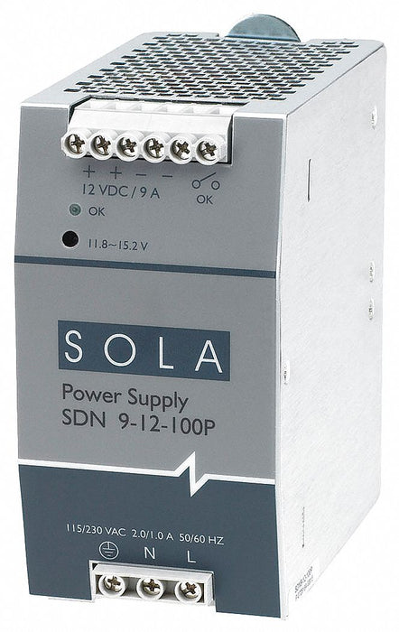 DC Power Supply 12VDC 9A 60Hz