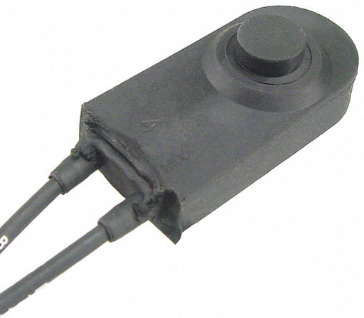 ExtendPushButtnOp NonIllum Blk 1NO