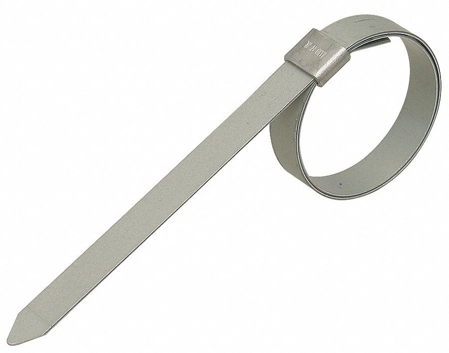 Band Clamp 1/2 W Lip-Lock 7/8 MaxOD PK24