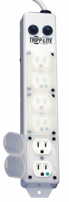 Outlet Strip 6 Outlet 15A 13-3/4 L Wht