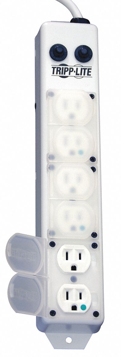 OutletStrip White 13-3/4in 6Outlets