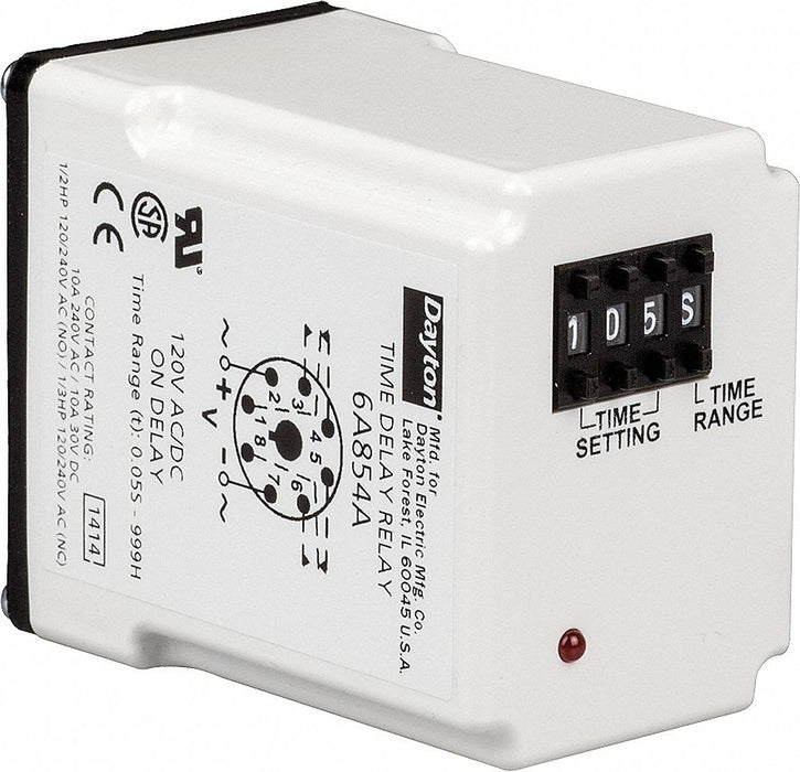 H7809 SinFunTimeDelayRelay 240VAC 8Pins