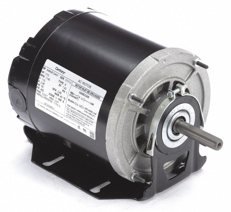 Motor 1/12 HP 1140 rpm 48Z 115V