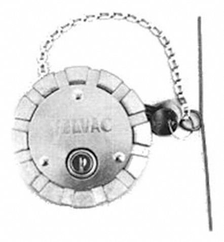 Aluminum Fuel Cap Female Vented 3 In