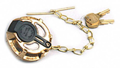 Brass Fuel Cap Female Non-Vented 2 In
