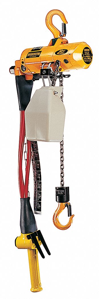 K9103 Air Chain Hoist 250 lb Cap. 10 ft Lift