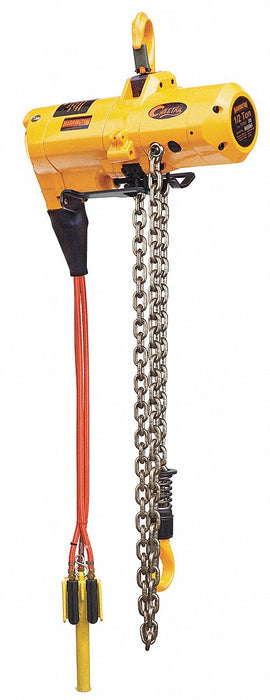 K9111 Air Chain Hoist 2000 lb Cap. 10 ft Lft