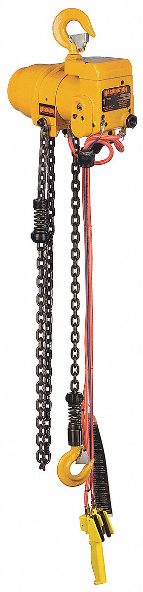 K9115 Air Chain Hoist 4000 lb Cap. 15 ft Lft