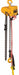 K9075 Air Chain Hoist 1000 lb Cap. 15 ft Lft