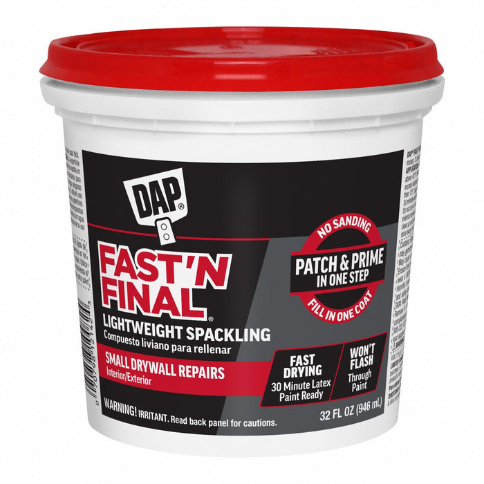 Spackle White 32 oz
