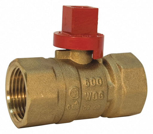 Manual 2-Way Ball Valve IPS Brass