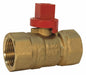 Manual 2-Way Ball Valve IPS Brass