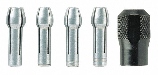 Collet Nut Set 1/8 3/32 1/16 1/32 5 Pc