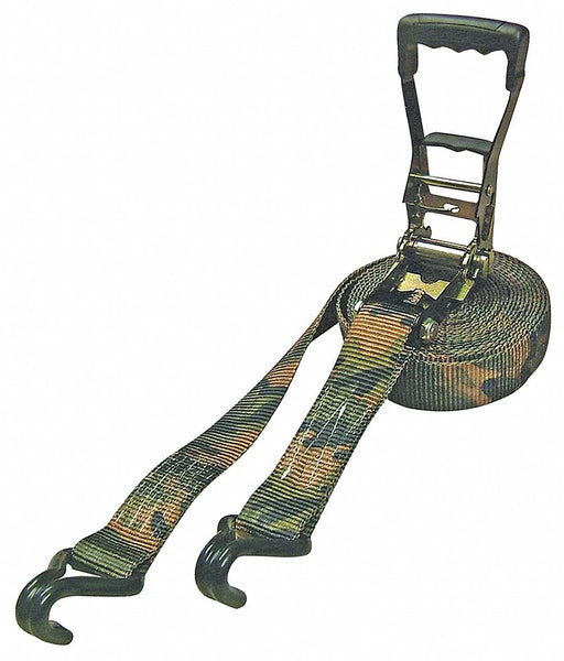 Tie Down Strap Wire-Hook Camouflage