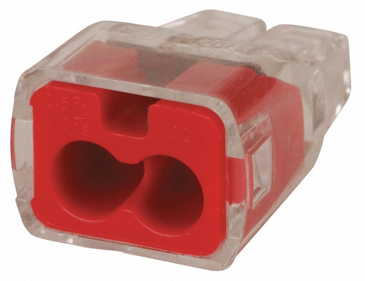 PushInWireConnector Rd 20A PC 600V PK100