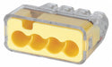 PushInWireConnector Ylw 20A PC PK100