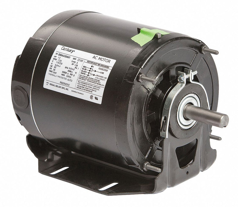 Motor 1/2 HP 1725 rpm 56 115/230V