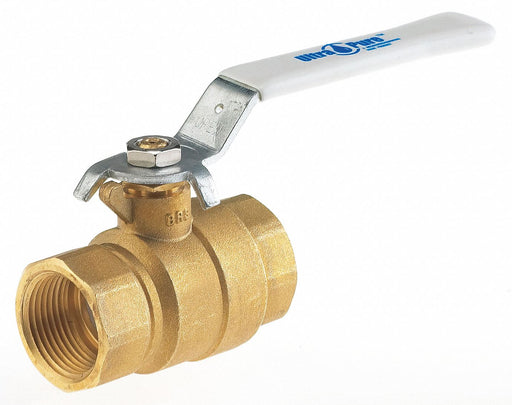 Manual 2-Way Ball Valve NPT Brass