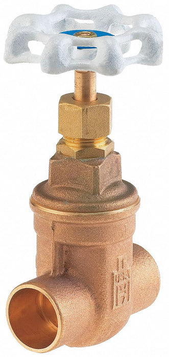 Gate Valve 1 1/2 Bronze Sweat