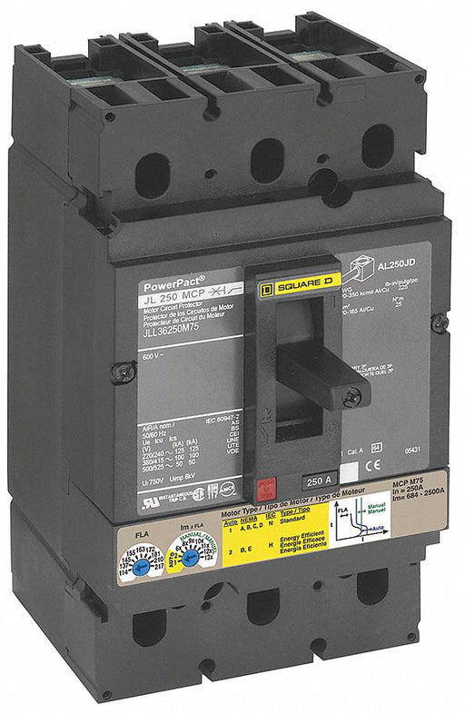 Circuit Breaker 250A 3P 600VAC JJ